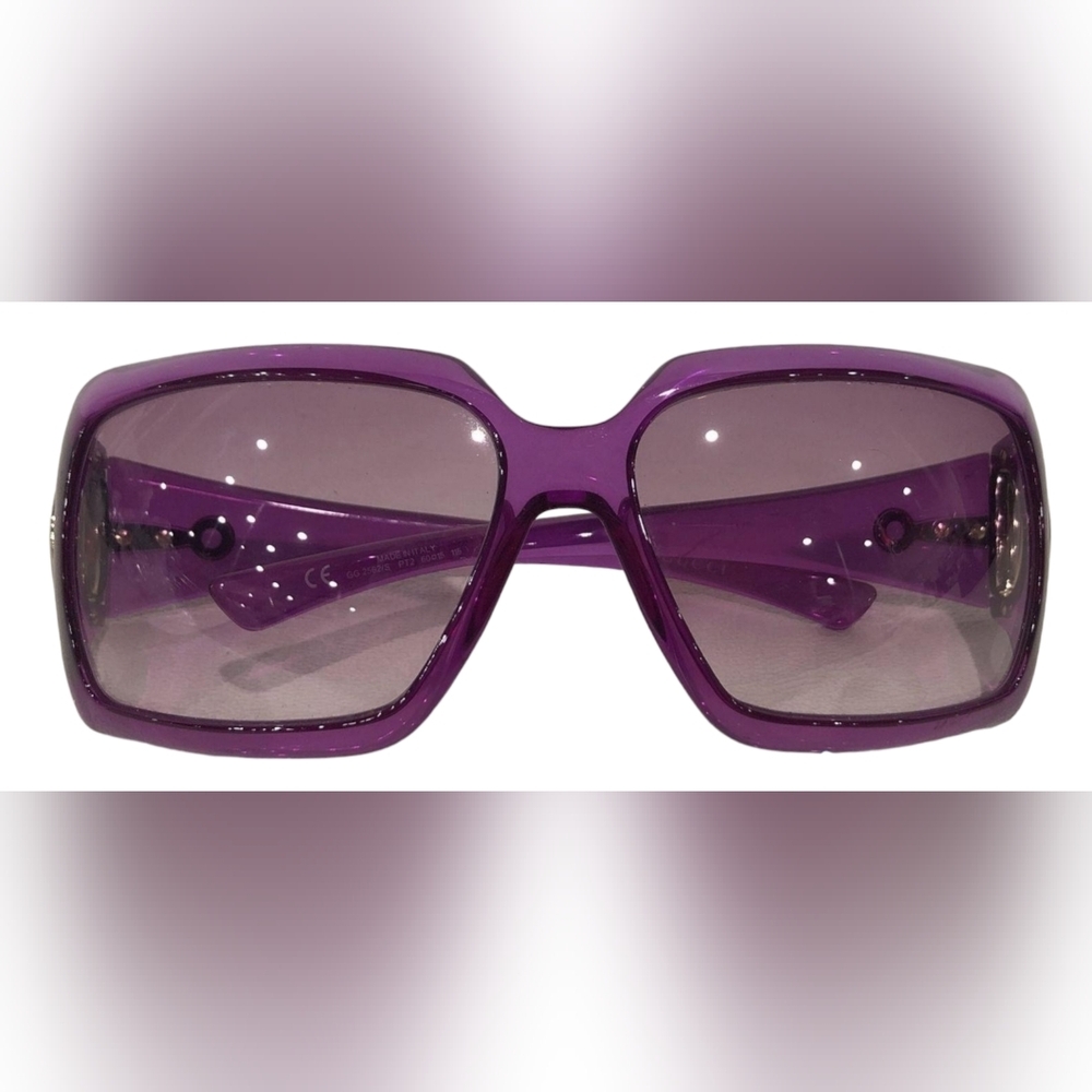Purple GUCCI Horsebit Sunglasses, rare GG 2562/S  PT2 - Picture 2 of 10
